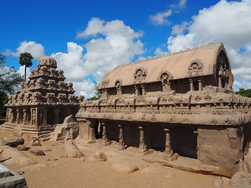Mahabalipuram • Megalithische tempels: Bhima Ratha ( India, Tamil Nadu )